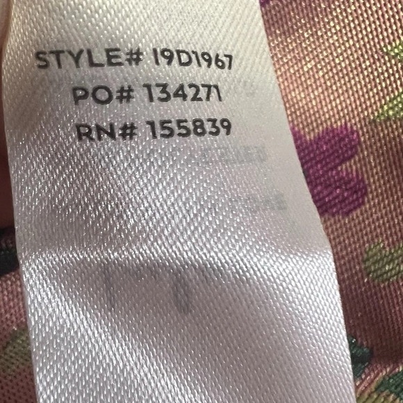 Lulus Midi Dress Size M Make a Move Black Satin Floral Jacquard Strapless Slit - Picture 8 of 11